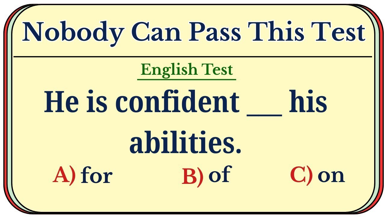 Can You Answer These 25 Tricky English Questions? 🤯 Most People Can’t!