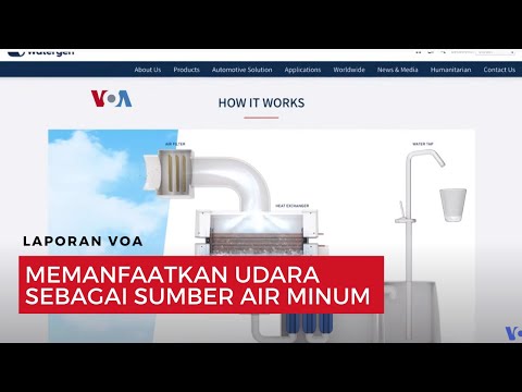 Video: Bagaimana Cara Mendapatkan Air Minuman Dari Udara Kering? - Pandangan Alternatif