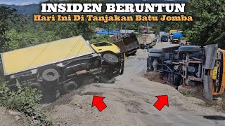 2 terrible incidents occurred today on the Batu Jomba climb