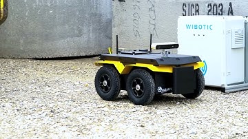 WiBotic Charging System on Clearpath Jakal