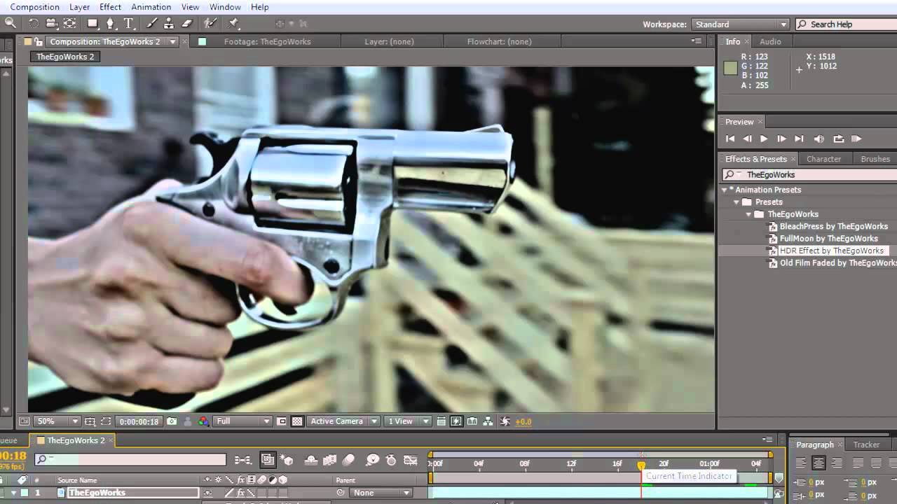 hdr editing after effects