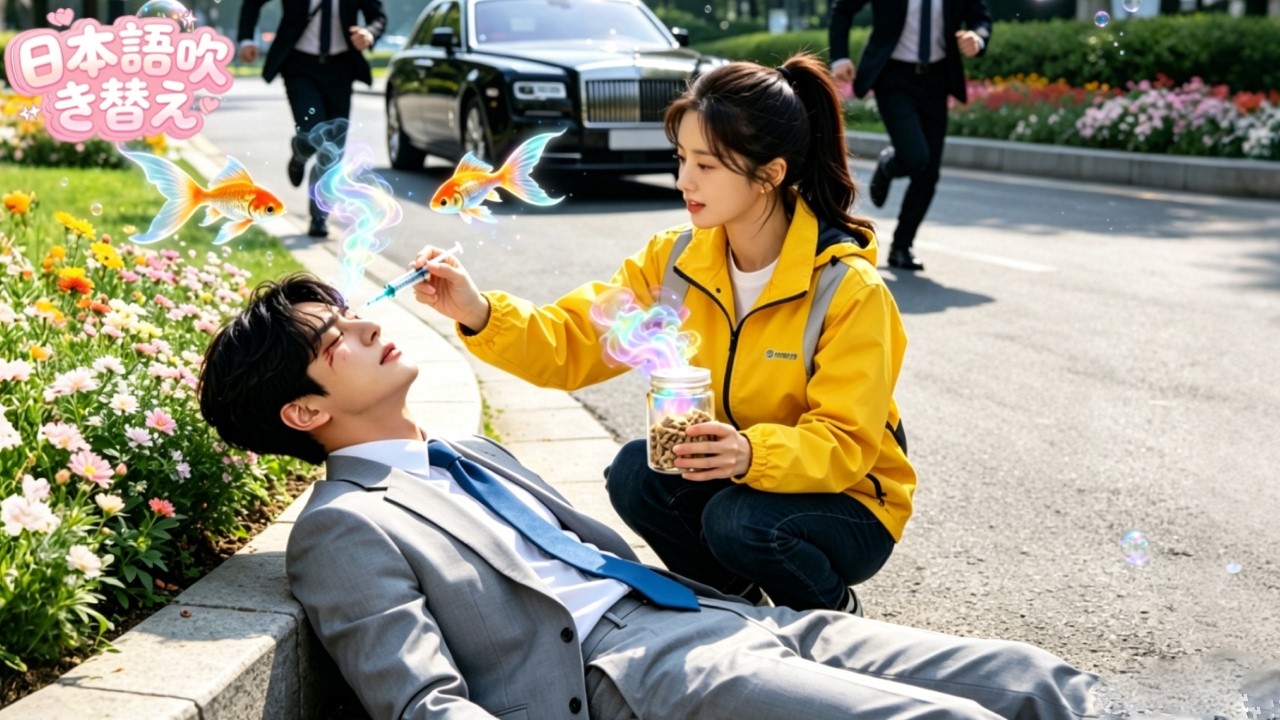 Nobody helped the CEO who fell by the roadside. Only one person, a girl, was healed by God's needle! Love has arrived! #ショートドラマ #短編ドラマ #drama