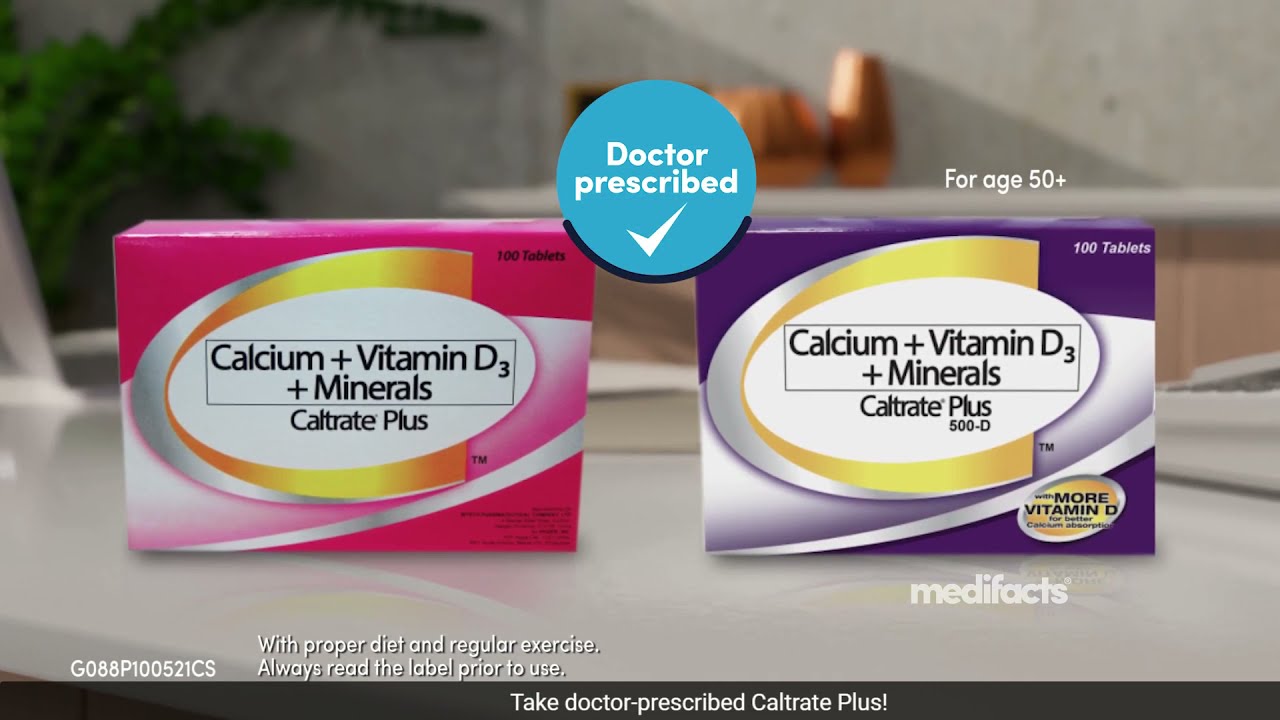 Caltrate Plus Medifacts
