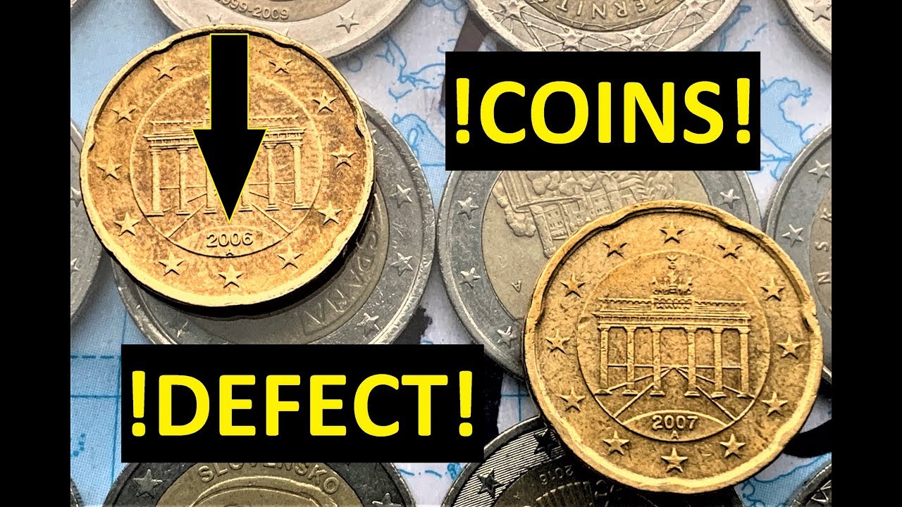 Germany 20 Cent 2006 2007 A $Defect coins RARE$/2 Euro 93.000.000