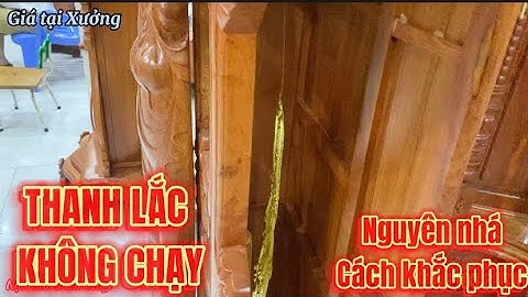 THANH LẮC ĐỒNG HỒ CÂY KHÔNG CHẠY - NGUYÊN NHÂN VÀ CÁCH KHẮC PHỤC