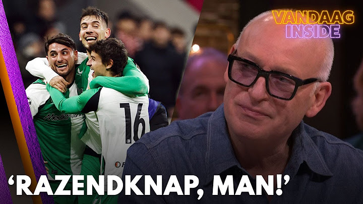René looft Feyenoord na bereiken achtste finales Champions League: 'Razendknap, man!'