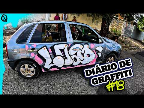 FAZENDO UM GRAFFITI EM UM CARRO! 🚗