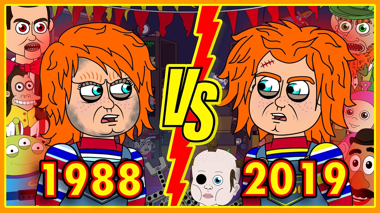 Старый Чаки (1988) против Нового Чаки (2019) (пародийный мультфильм)