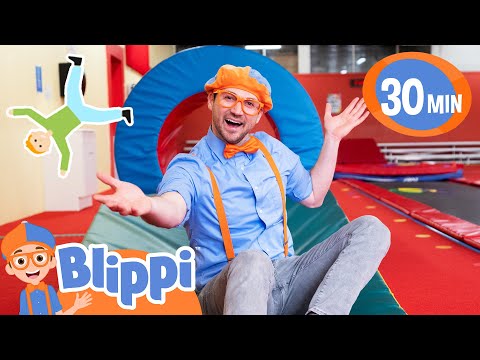 Blippi Learns to Tumble! Easy Gymnastics Videos for Kids and Toddlers