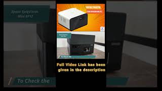 Epson EpiqVision Mini EF12 Showdown: Is It the Best Picture Quality Projector in 2025?