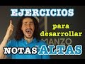 Técnica Vocal - Ejercicios para llegar a las Notas Altas o Agudas - Mejora tu Voz