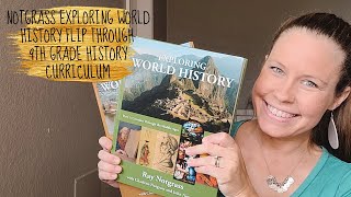 NOTGRASS EXPLORING WORLD HISTORY FLIP THROUGH // 9TH GRADE HISTORY CURRICULUM