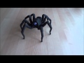 T8 3D Printed Octoped Robot - Spider Salsa Rumba! Halloween 2013