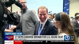 VIDEO: Bronin beats Larson to secure Democratic party’s endorsement