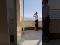 夫が女と電話してるからラップトップと見せかけて足元責めてやった