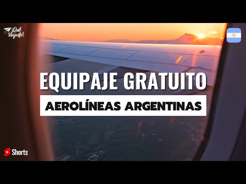 Conquistar Restaurar 945 ▷ Equipaje GRATUITO en AEROLÍNEAS ARGENTINAS