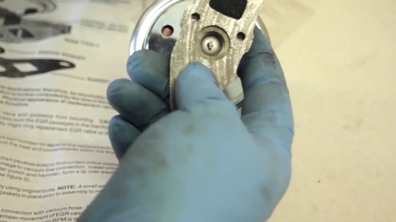 GM Vacuum Operated EGR Valve Installation YouTube