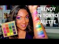 BH Cosmetics Trendy In Tokyo Shadow Palette - Rainbow Eye Look
