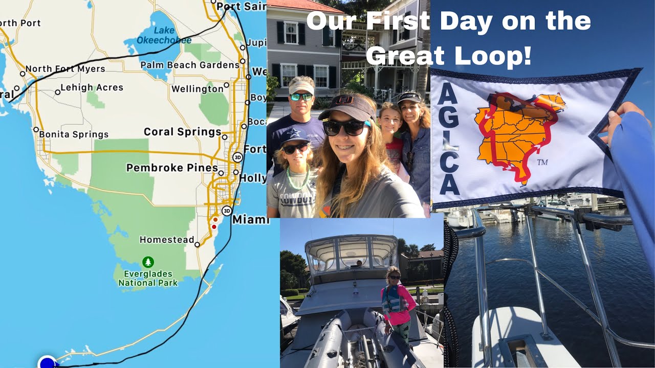 Our First Day on the Great Loop! - YouTube