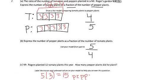 Modeling with Ratios HW Explanation