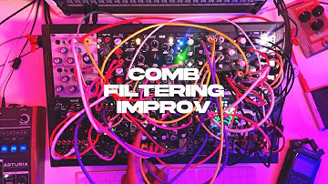 Comb filtering with the Qubit Prism #dawless #modularsynth