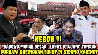 Download lagu EXCITING‼️ PURBAYA IS NOT AFRAID TO FACE LUHUT AT THE CABINET SESSION! LUHUT IS ON THE END! HAS I...