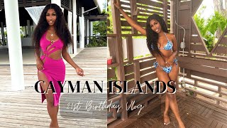 21st Bday : Cayman Islands ( GRWM + Vlog) | Treasure Wilson