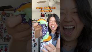 ube mochi mango sticky rice from BLTea in Van Nuys #foodie #mangostickyrice #mochi #ube #lafoodie