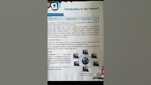 Class 3, Chapter 9, Part 1, Computer