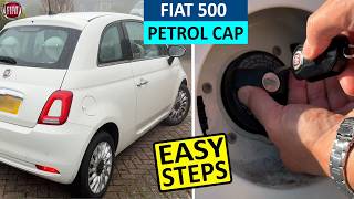How to open and close Petrol Cap on Fiat 500 - Unlocking and Locking a Fiat 500 Petrol Cap
