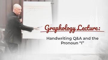 Graphology: Handwriting Q&A And The Pronoun “I”