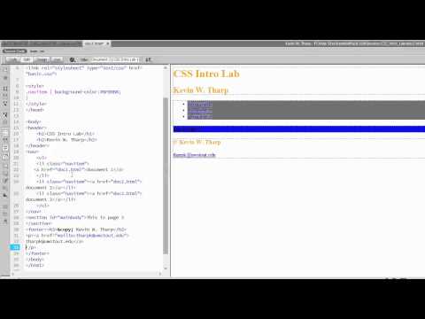 Demonstrating the Cascade from External Stylesheet to Embedded to Inline