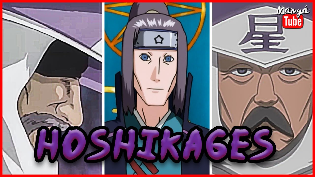 TODOS OS HOSHIKAGES DA ALDEIA DA ESTRELA
