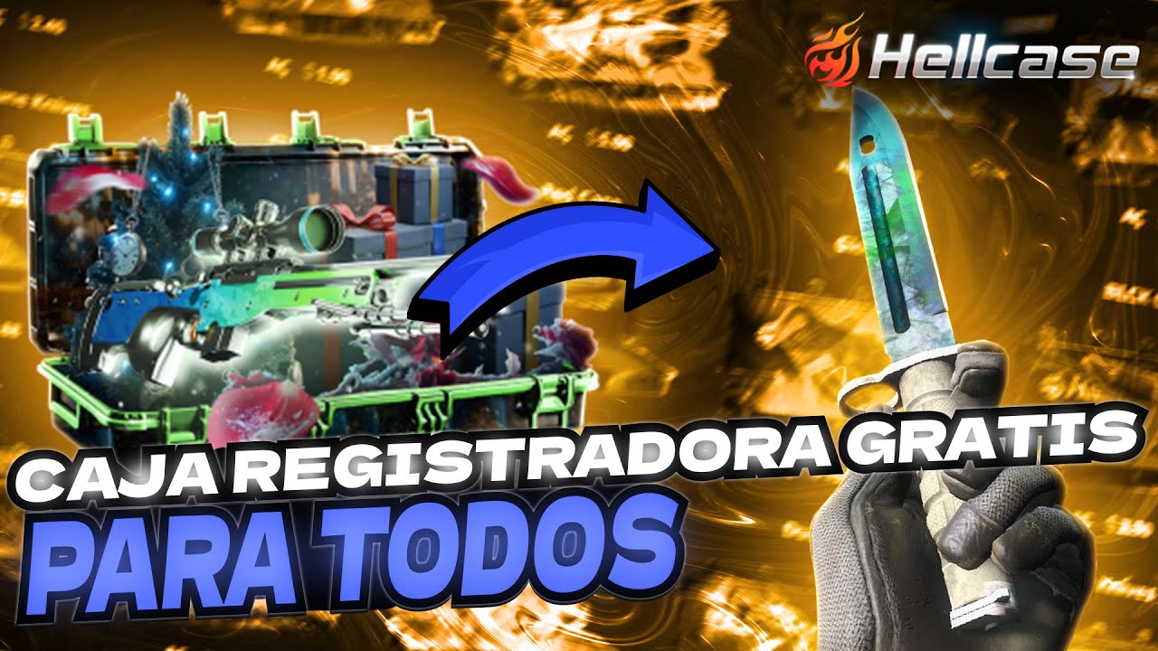 CAJA REGISTRADORA GRATIS PARA TODOS 😱CÓDIGO PROMOCIONAL DE APERTURA DE CAJA DE CSGO