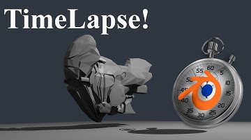 Modeling a Hover Bike in Blender [Timelapse]