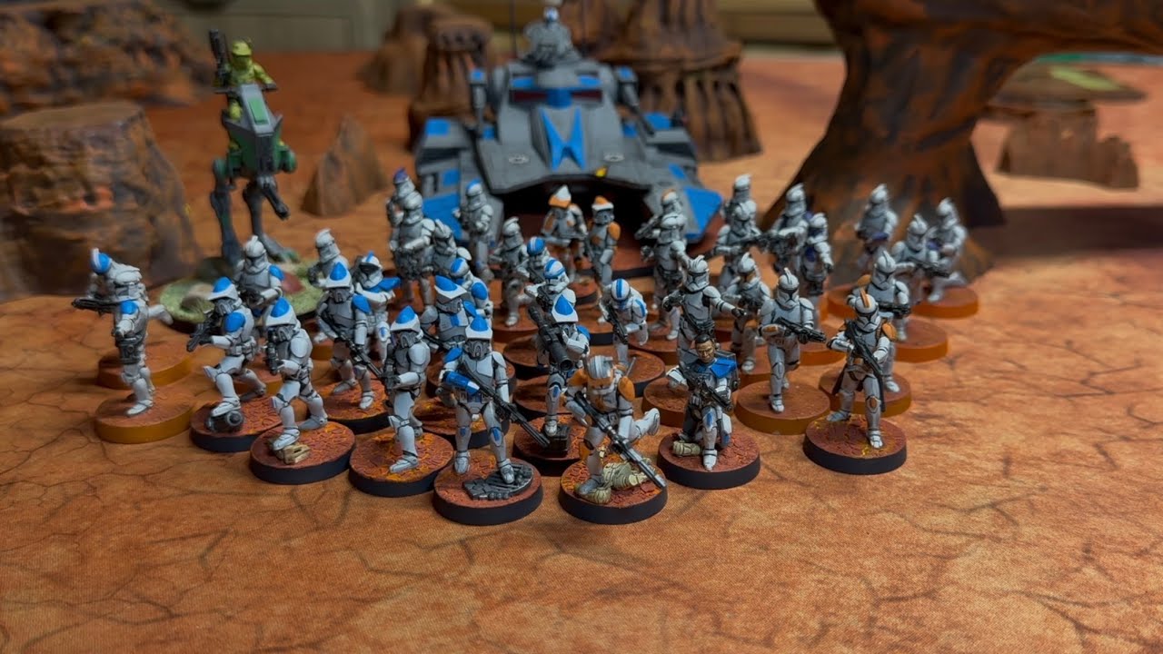 Star Wars Legion Season 2 Battle Report Episode 36: Republic vs Empire ...