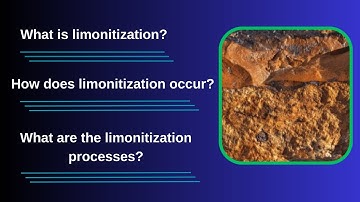 What is limonitization? How does limonitization occur? What are the limonitization processes?