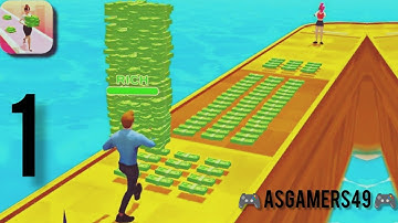 Money Run 3D - Gameplay Walkthrough Part 1 All Levels 1 - 11 (Android,iOS)#moneyrun3d#games#gameplay