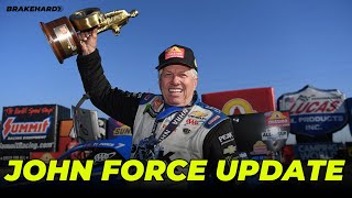 John Force Has A Long Recovery Road Ahead After His Family Provided An Update This Weekend