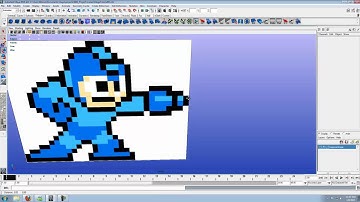 Maya 2010 8Bit Character Tutorial (2 of 3)