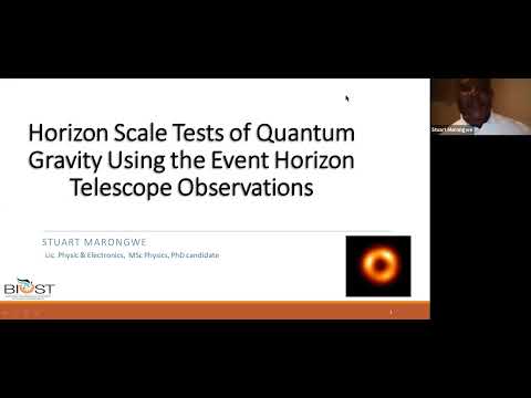 Impossible Galaxies The Hubble Tension And The Ricci Soliton With S Marongwe Meeting Recording