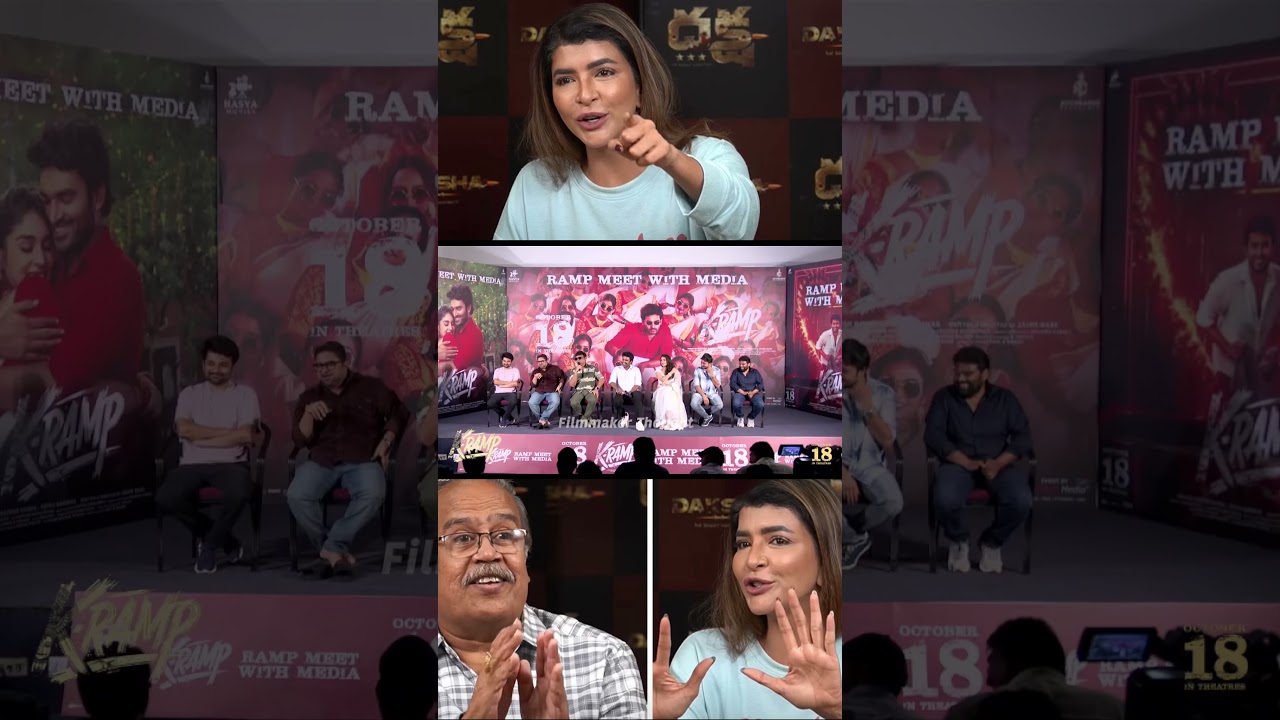 Naresh Satirical Comments on Murthi 🤭 | KRAMP Media Q&A | Kiran Abbavaram