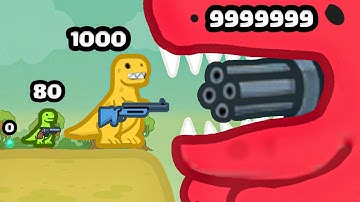 Upgrading a Dino Weapon to MAX LEVEL
