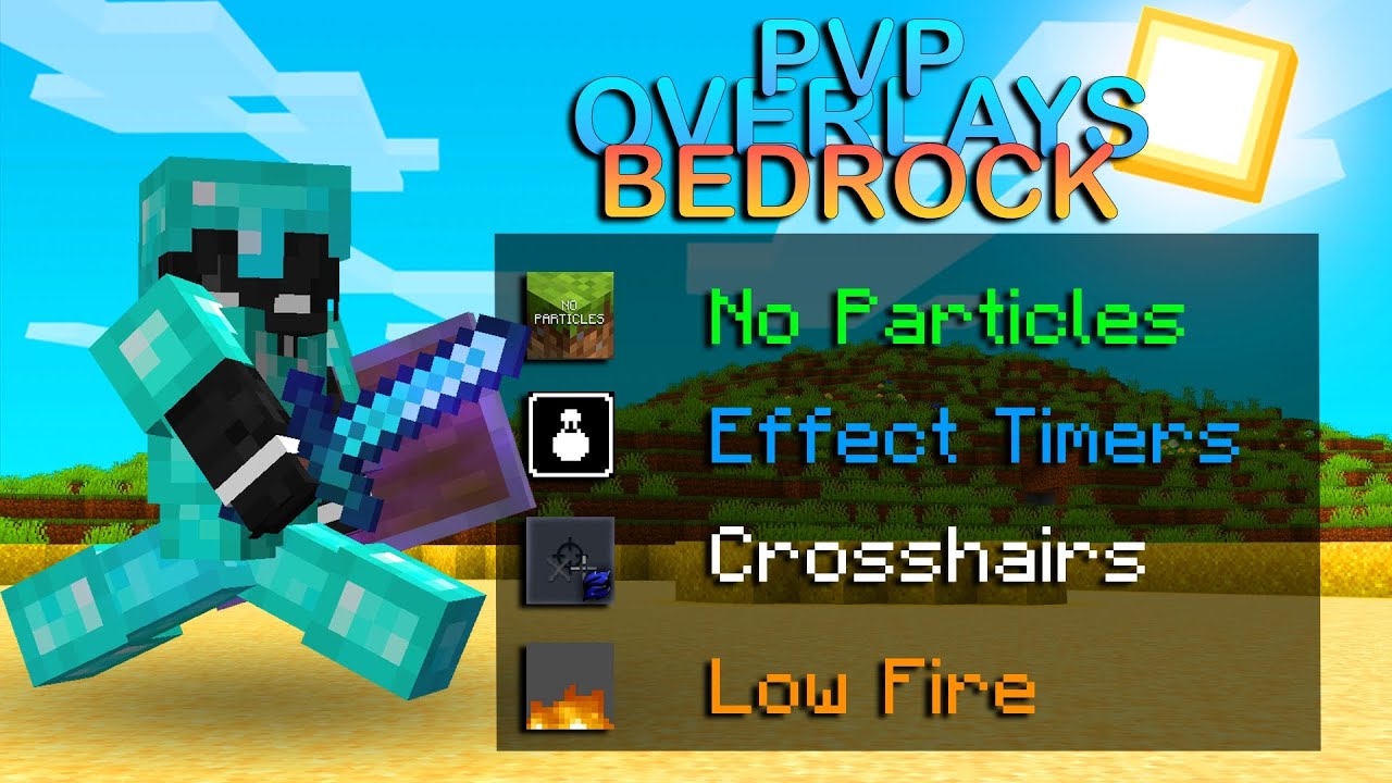 PVP Overlays For Minecraft Bedrock 1.9+
