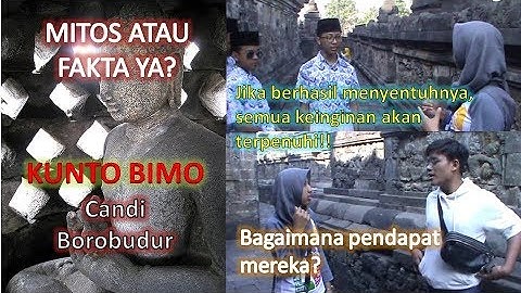 MITOS atau FAKTA? Jika Menyentuh KUNTO BIMO di Candi Borobudur Semua Keinginan Bakal Terwujud??