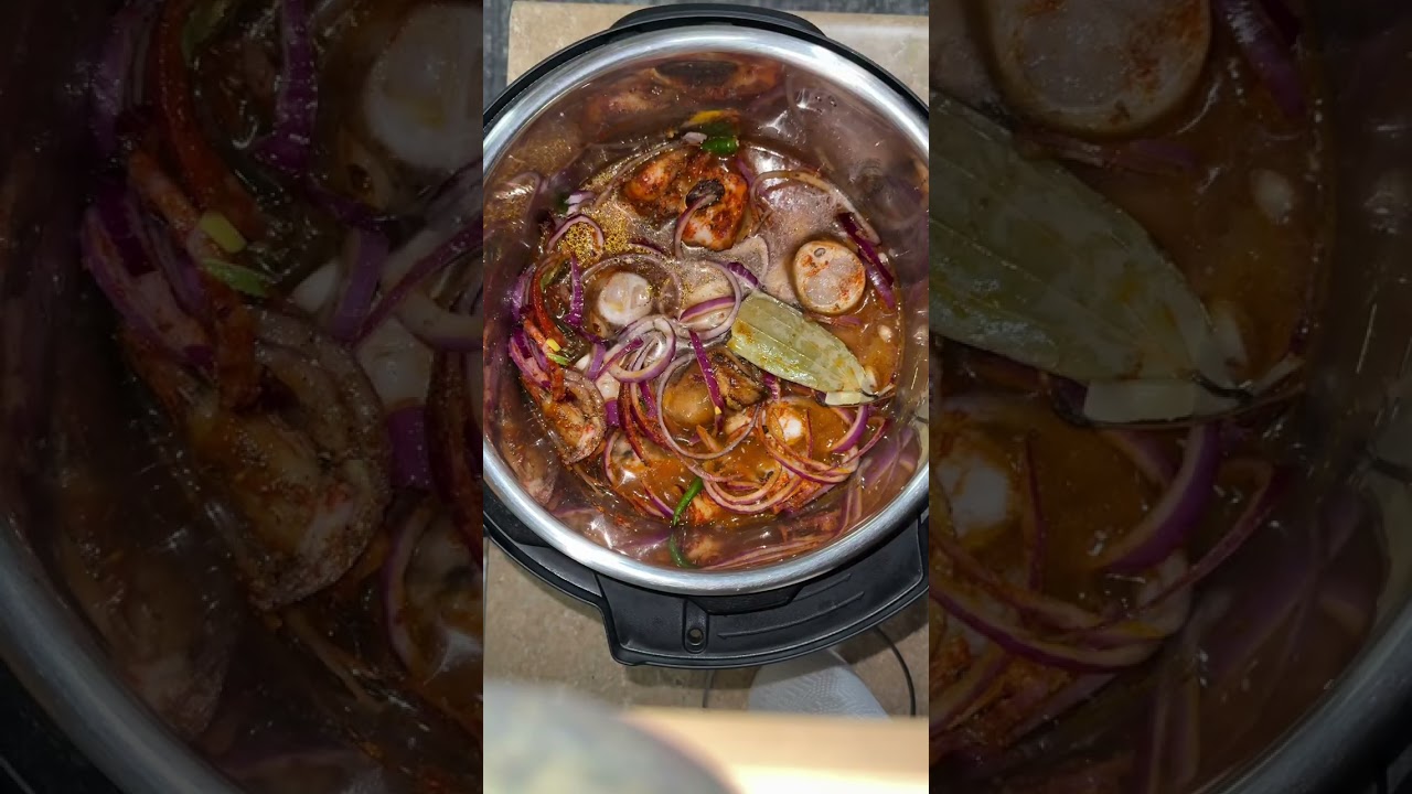 Authentic Hyderabadi Mutton Paya Nihari made easy in the Instant Pot!