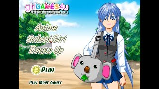 Anime School Girl Dress Up (Games For Girls) @GirlsPrincess screenshot 5