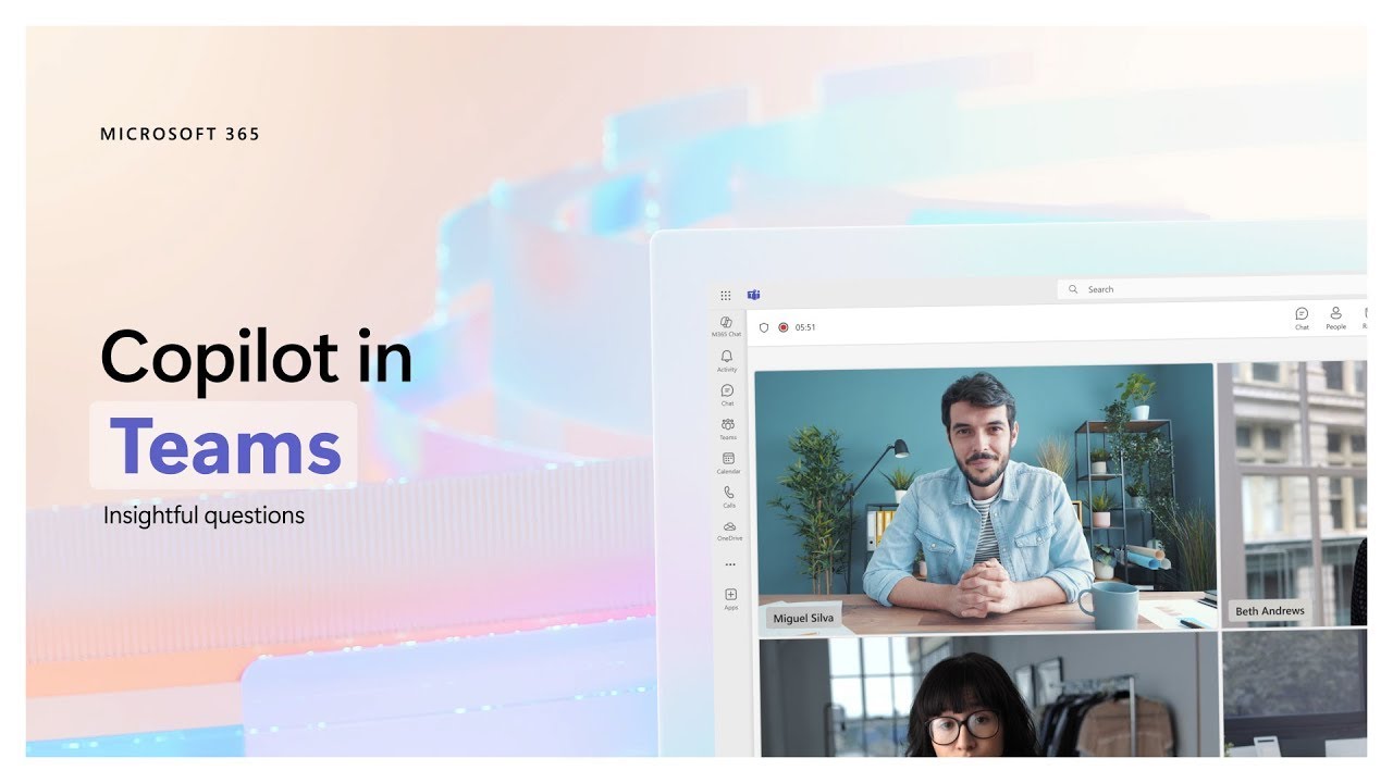Microsoft 365 Copilot in Teams | Get meeting overviews - YouTube