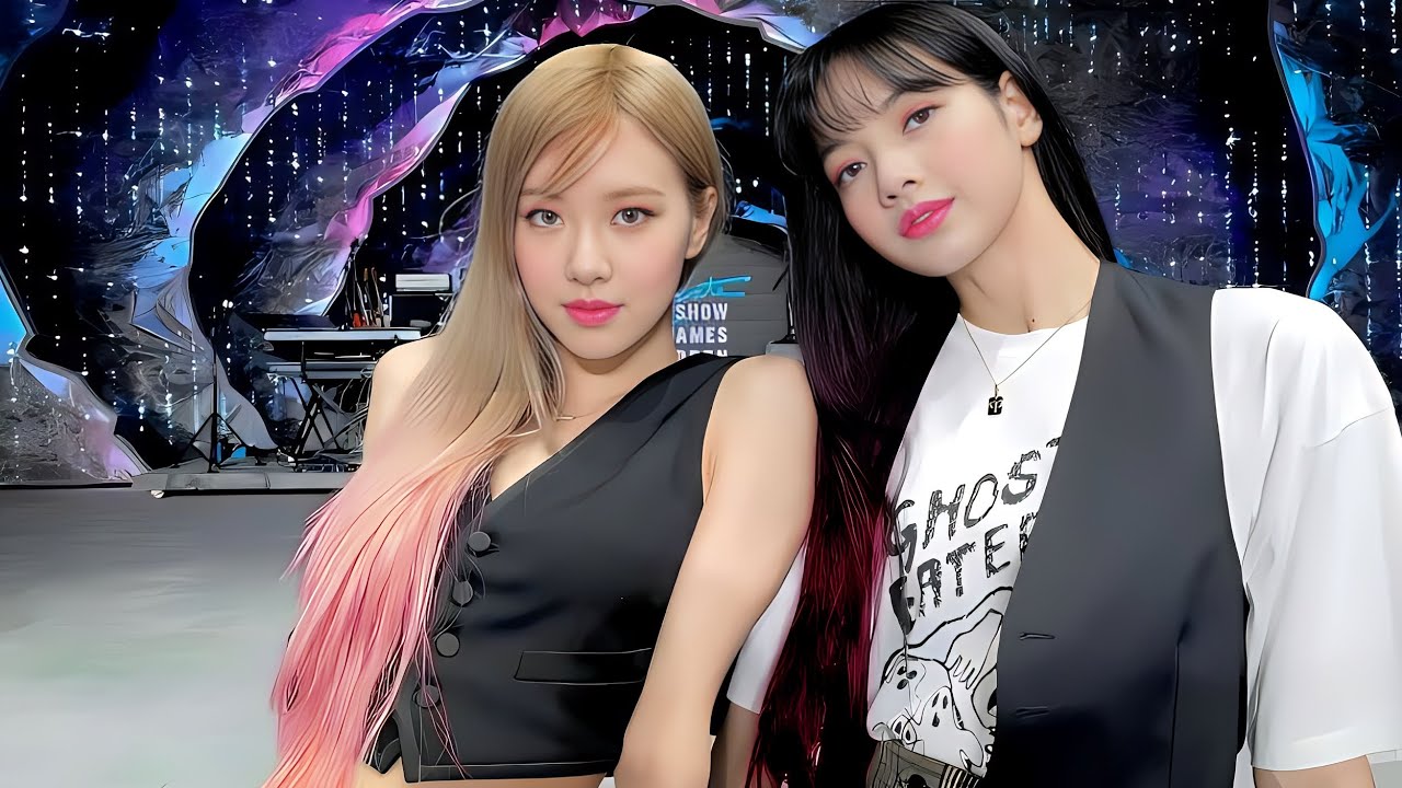 BLACK 🖤 OR PINK 💖 COLOUR HAIR ON LISA & ROSE 😱 #lisa #rose #ibispaintx ...