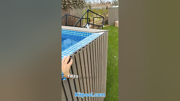 PISCINA ELEVADA COMPACTA 6x2 / ¡Composite + acabado gresite clásico! - KITPOOL.